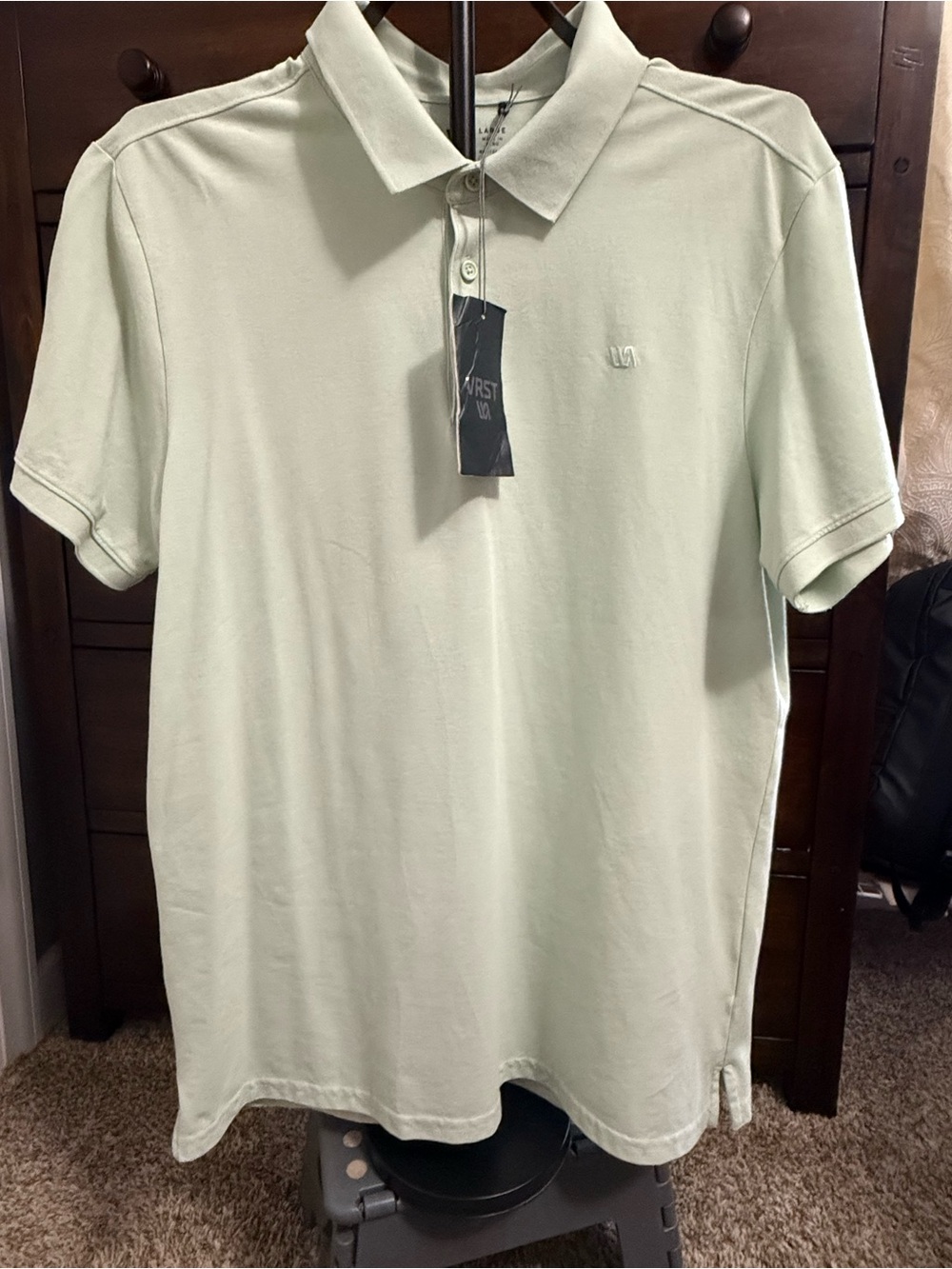 VRST Short Sleeve‎ Polo Shirt in Light Mint